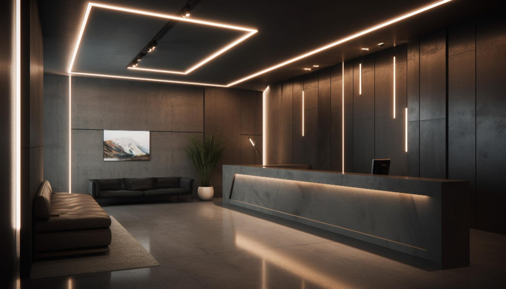 Backlit Stretch Ceiling 