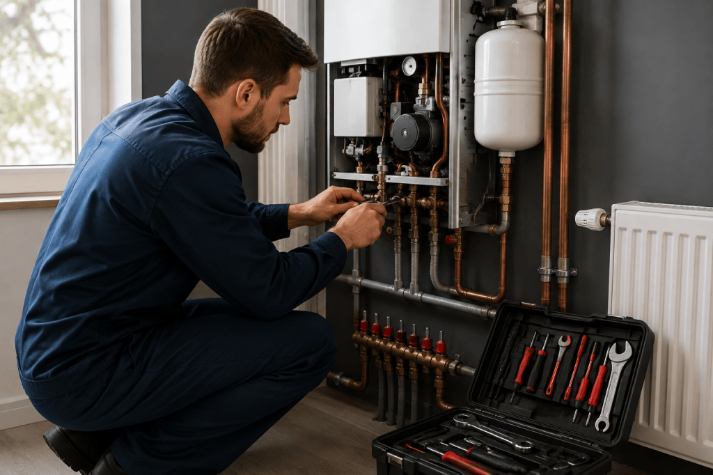 hydronic heating repair kew
