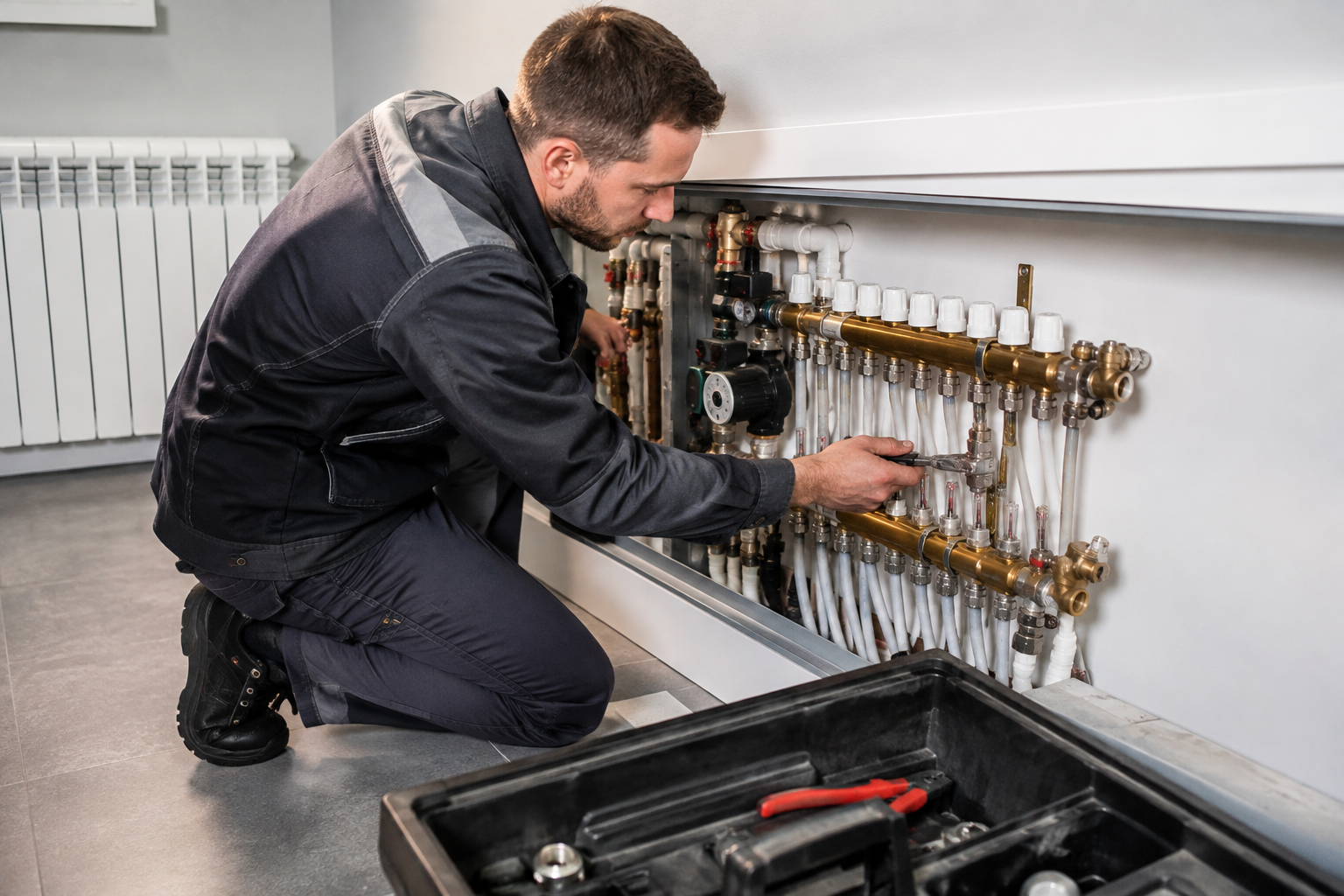 hydronic heating repair kew